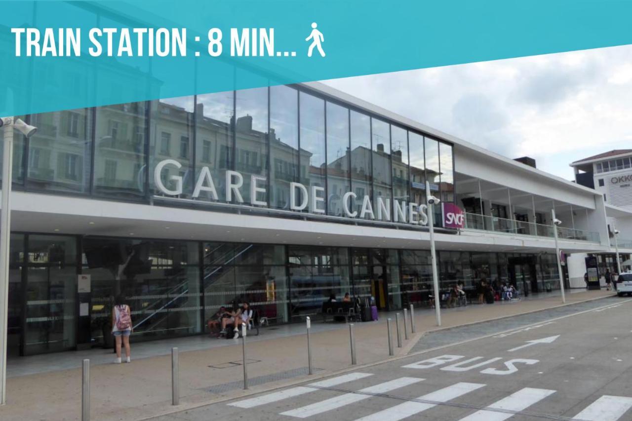 Le Forville : 400M Palais, Calme, Clim Cannes Exterior foto